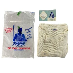 Brynje Mesh Base Layer Shirt M Norway Fishnet Thermal Military Gorpcore Outdoor